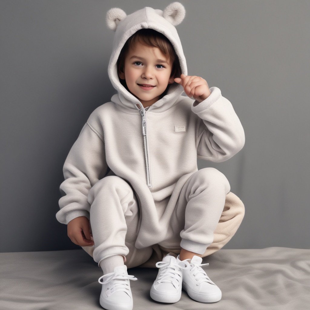 Collection of cozy children's hoodies